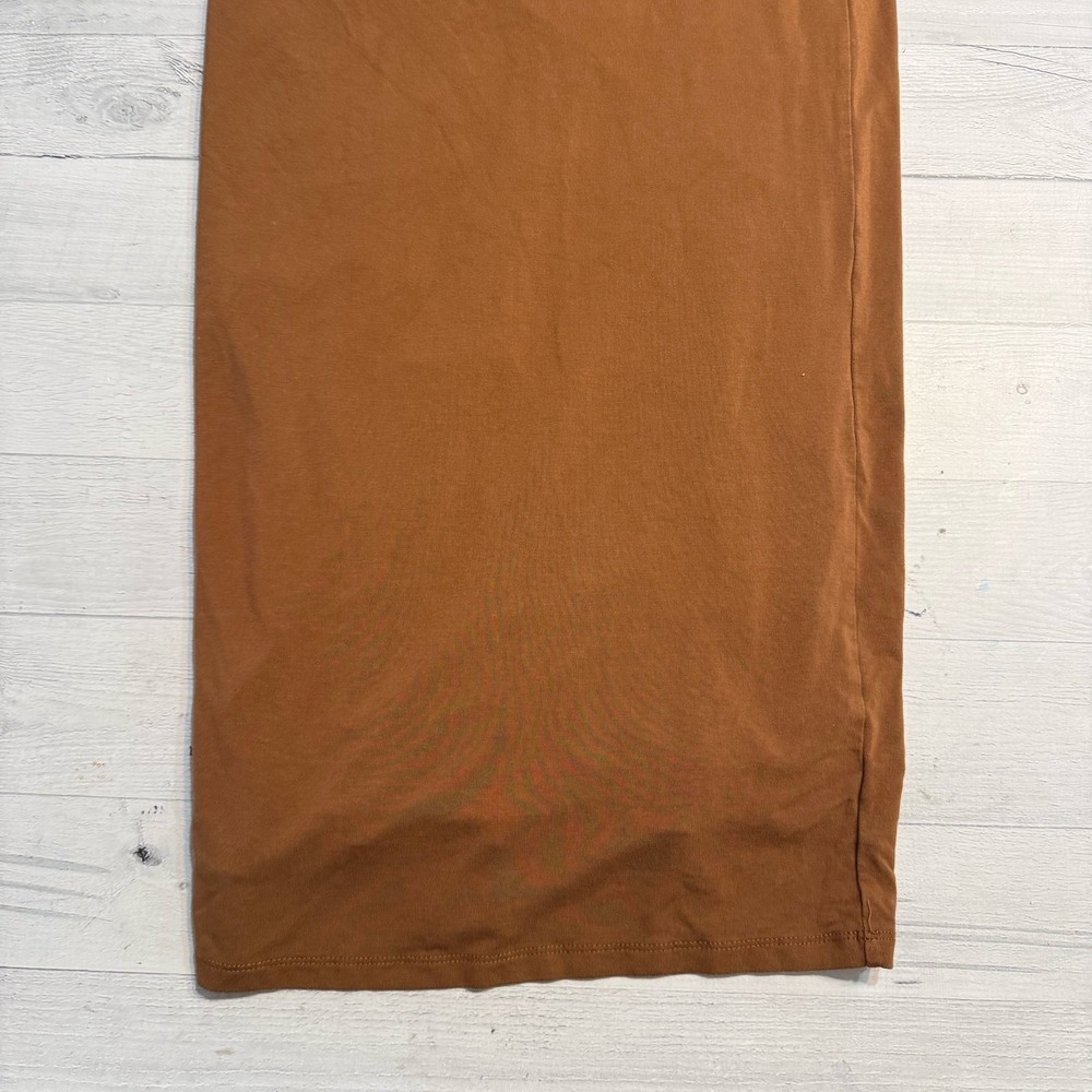 Good American 90s Tank Dress in Rust size 1 small - Picture 3 of 12